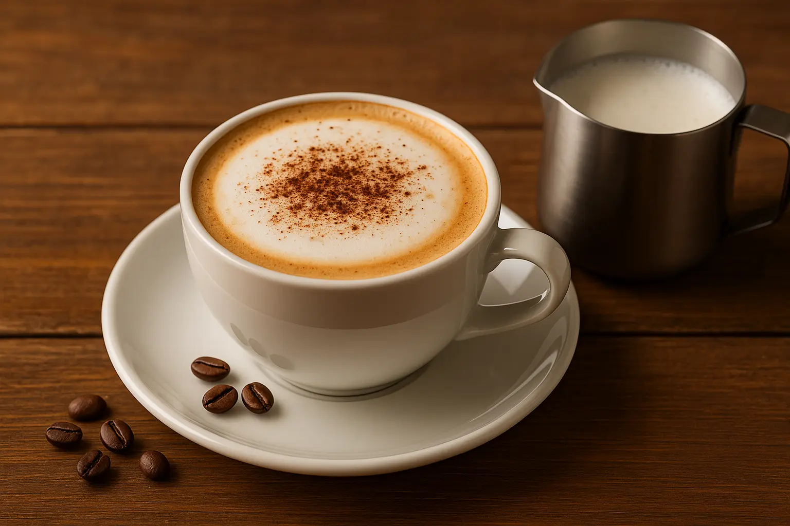 طرز تهیه کاپوچینو با آب جوش