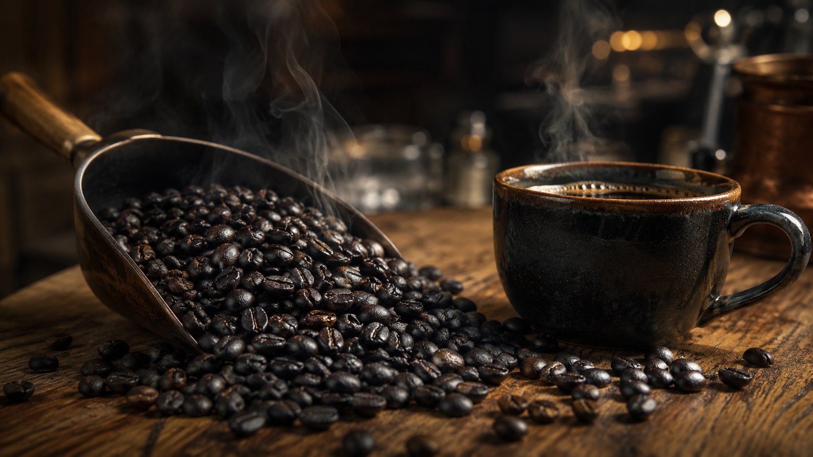 بوی سوختگی قهوه
